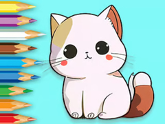 Spiel Coloring Book: Cute Kitten