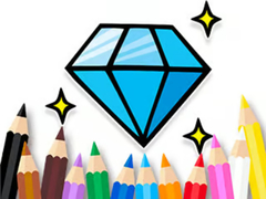 Spiel Coloring Book: Shining-Diamond
