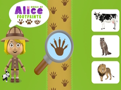 Spiel World of Alice Footprints