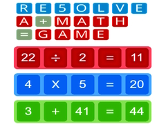 Spiel RE5OLVE a+math=game