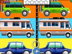 Spiel Cartoon Cars Spot The Difference