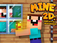Spiel Mine 2D Survival Herobrine