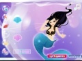 Spiel Mermaid in fish tank