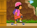 Spiel Dora skateboarding