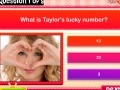 Spiel Quiz - Do you know Taylor Swift?