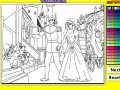 Spiel Cinderella Online Coloring Game
