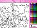 Spiel Gummi Bears Online Coloring Game