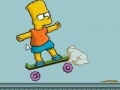 Spiel Bart on skate