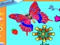 Spiel Coloring Picture Butterfly