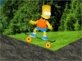 Spiel Bart Simpsons Skateboard Game