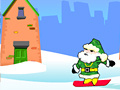 Spiel Santa Snowboarding