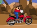 Spiel Cowboy Mario bike