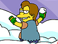 Spiel Simpsons Snowball Fight