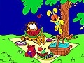 Spiel Garfield online coloring