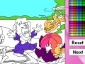 Spiel Disney Kids Online Coloring Game