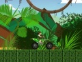 Spiel Ben 10 in the jungle on a motorcycle
