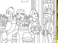 Spiel Simpson Online Coloring Game