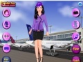 Spiel Dress up flight attendant