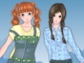 Spiel Bff in the Farm dress up game