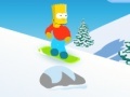 Spiel Bart snowboarding