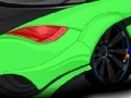 Spiel Fast Sport Car Coloring