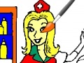 Spiel Coloring: Nurse