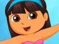 Spiel Cute Dora Mermaid Dressup