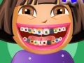 Spiel Dora at Dentist 