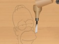 Spiel Wood carving Simpson