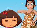 Spiel Zoe with Dora dressup