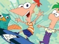 Spiel Phineas and Ferb: Find the Differences