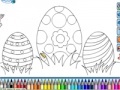 Spiel Easter Eggs Coloring