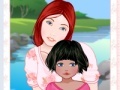 Spiel Mother and child make over game