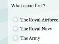 Spiel The British Military Quiz!