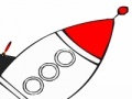 Spiel Rocket coloring game