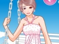Spiel Swing flying girl