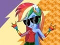 Spiel Rainbow Dash. Dress up