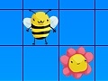 Spiel Bees and flowers