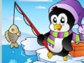 Spiel Fishing Penguin Jigsaw