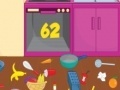 Spiel Pregnant Dora cleaning kitchen