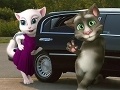 Spiel Talking cat Tom and Angela limousine
