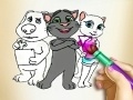 Spiel Tom and Angela Coloring Book