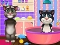 Spiel Baby Tom and Daddy Bath Time