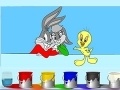 Spiel Looney Tunes: Paint a Picture