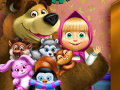 Spiel Masha and Bear Toys Disaster 