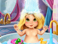 Spiel Rapunzel Baby Bath