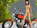 Spiel Dress Up - Girl biker