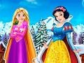 Spiel Rapunzel And Snow White Winter Dress Up