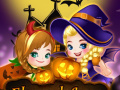 Spiel Elsa And Anna Halloween Story