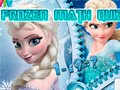 Spiel Frozen Math Quiz